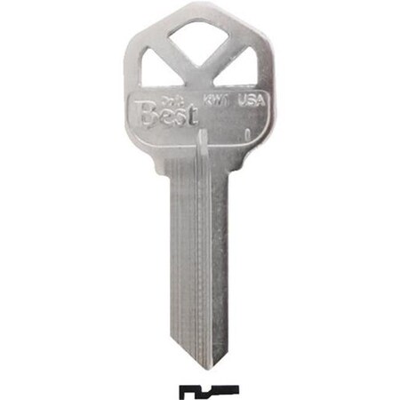 Kaba Ilco Kaba Ilco 249546 Lockset Key Blanks - Brass; Pack of 250 249546